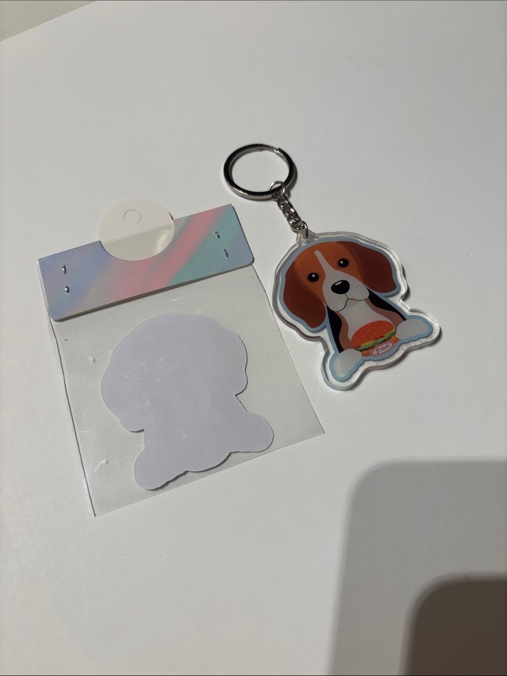 Beagle Keychain & Sticker Set - Picture 3 of 7